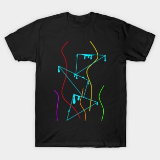 painted triangles T-Shirt